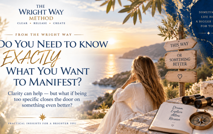Do You Need to Know What You Want to Manifest?
