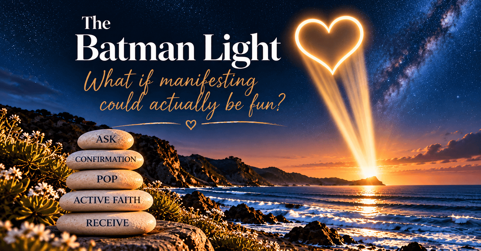 The Batman Light: What If Manifesting Could Actually Be Fun?